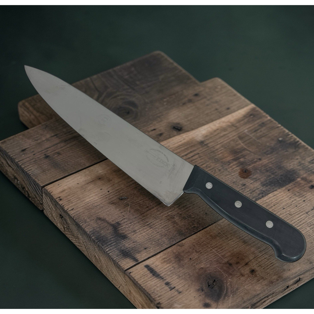 VTG Superior F. Dick High Carbon Steel 10" Chef Knife Made in Germany 4447-26